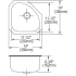 Elkay-ELUH1111DBG-Specification Image