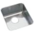 Elkay Lustertone 14" Undermount Single Basin Stainless Steel Kitchen Sink Stainless Steel