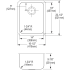 Elkay-ELUH141810DBG-Specification Image