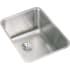 Elkay Gourmet 16-1/2" Single Basin Undermount Stainless Steel Kitchen Sink - Includes Perfect Drain Assembly Stainless Steel