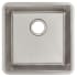 Elkay Lustertone Iconix 18-1/2" Undermount Single Basin Stainless Steel Kitchen Sink Stainless Steel