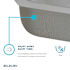 Elkay-ELUH1618DBG-Sound Dampening Infographic