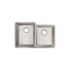 Elkay Lustertone Iconix 31-1/4" Undermount Double Basin Stainless Steel Kitchen Sink with Right Small Basin Stainless Steel