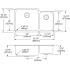 Elkay-ELUH3520RDBG-Specification Image