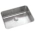 Elkay Lustertone 23-1/2" Undermount Single Basin Stainless Steel Kitchen Sink with Basket Strainer Stainless Steel