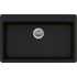 Elkay Quartz Luxe 33" Drop In Single Basin Quartz Composite Kitchen Sink Caviar