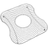 Elkay 13-1/2" L x 12" W Stainless Steel Basin Rack Bright Polished