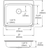 Elkay-LRAD252255-CU-Specification Image