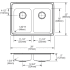 Elkay-LRAD292250-Specification Image