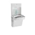 Elkay ezH2O Wall Mounted Drinking Fountain with Hands Free Bottle Filling Station and Water Cooler Arctic White