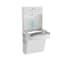 Elkay ezH2O Wall Mounted Drinking Fountain with Hands Free Bottle Filling Station and Water Cooler Arctic White