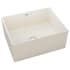 Elkay 24-7/16" Farmhouse Single Basin Fireclay Kitchen Sink Biscuit