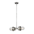 Weathered Zinc / Satin Nickel