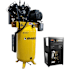 EMAX 10 HP 80 Gal 175 Max PSI Two-Stage Stationary Electric (208, 230 Volt 1 Phase) Reciprocating Air Compressor with Dryer N/A