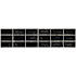 Emser Tile Antigo - 2" x 5" Subway Wall Tile - Glossy Visual - Sold by Carton (12.1 SF/Carton) Jet