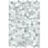 Emser Tile Link - 12" x 18" Square Geometric Mosaic Wall Tile - Honed Marble Visual - Sold by Piece (1.51 SF/Sheet) White