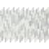 Emser Tile Link - 12" x 18" Rectangle Linear Mosaic Wall Tile - Textured Marble Visual - Sold by Piece (1.5 SF/Sheet) White