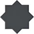 Emser Tile Eclissi - 5" x 5" Solid Floor and Wall Tile - Matte Visual - Sold by Carton (6.26 SF/Carton) Jet