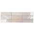 Emser Tile Passion - 3" x 8" Rectangle Wall Tile - Glossy Visual - Sold by Carton (3.92 SF/Carton) Crema