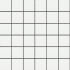 Emser Tile Source - 12" x 12" Square Mosaic Floor and Wall Tile - Matte Concrete Visual - Sold by Piece (0.94 SF/Sheet) Pure White