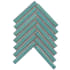 Emser Tile Regala - 8" x 10" Chevron Wall Tile - Glossy Visual - Sold by Sheet  (0.54 SF/Sheet) Present
