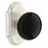 Ebony Knob 8 Rosette