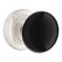 Ebony Knob RR Rosette