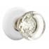 Georgetown Knob Porcelain Rosette