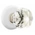 Diamond Knob Porcelain Rosette