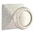 Rope Knob Hammered Rosette