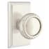 Rope Knob Rectangular Rosette