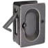 Emtek 3-1/2 Inch Passage Mortise Pocket Door Lock for 1-5/8" Thick Doors Oil Rubbed Bronze