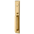 Emtek Melrose Dummy Handleset from the Brass Modern Collection French Antique