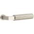 Emtek Straight Knurled Non-Turning Two-Sided Dummy Door Lever Set from the SELECT Brass Collection Satin Nickel
