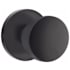 Emtek Laurent Passage Door Knob Set from the Urban Modern Collection Flat Black