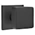 Emtek Square Knob Brass Modern Passage Knobset Flat Black