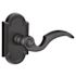 Emtek Napoli Tuscany Bronze Privacy Leverset Flat Black