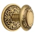 Emtek Victoria Reversible Non-Turning Two-Sided Dummy Door Knob Set from the Designer Brass Collection French Antique