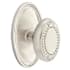 Emtek Beaded Egg Designer Brass Passage Knobset Satin Nickel
