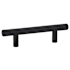 Emtek Bar 4 Inch Center to Center Bar Cabinet Pull Flat Black