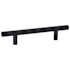 Emtek Bar 10 Inch Center to Center Cabinet Pull from the Contemporary Collection Flat Black
