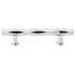 Emtek Tribeca 4 Inch Center to Center Bar Cabinet Pull from the Art Deco Collection Polished Chrome
