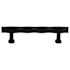 Emtek Tribeca 8 Inch Center to Center Bar Cabinet Pull from the Art Deco Collection Flat Black