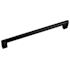 Emtek Trail 12 Inch Center to Center Handle Appliance Pull from the Contemporary Collection Flat Black