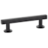 Emtek Freestone 5 Inch Center to Center Bar Cabinet Pull from the Urban Modern Collection Flat Black