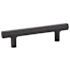 Emtek Mod Hex 5 Inch Center to Center Bar Cabinet Pull from the Urban Modern Collection Flat Black