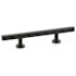 Emtek Freestone 3-1/2 Inch Center to Center Extended Bar Cabinet Pull from the Urban Modern Collection Flat Black
