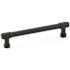 Emtek Jasper 5 Inch Center to Center Bar Cabinet Pull from the Industrial Modern Collection Flat Black