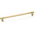 Emtek Jasper 12 Inch Center to Center Bar Cabinet Pull from the Industrial Modern Collection Satin Brass