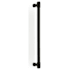 Emtek Jasper 18 Inch Center to Center Bar Appliance Pull from the Industrial Modern Collection Flat Black